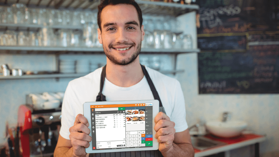 Restaurant Owner Happy iPad.png